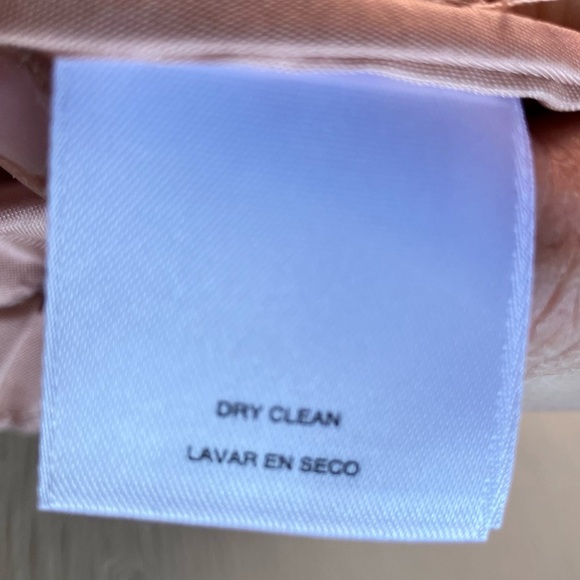 Anne Klein Floral Sequin Lace Mesh Elastic Waist Midi Skirt Pink Silver Sz L - Picture 13 of 15